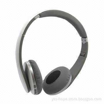 High-end Stereo Bluetooth Headset with Microphone, 3.7 to 4.2V Working Voltage